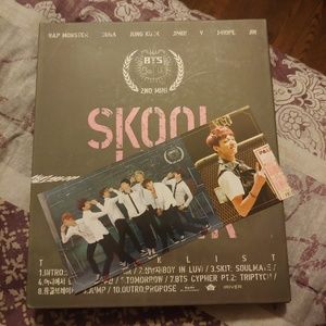 BTS photobook and photocard